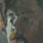 Autoportret, olej na płótnie, 23cm x14cm, 1987r. [RK1]